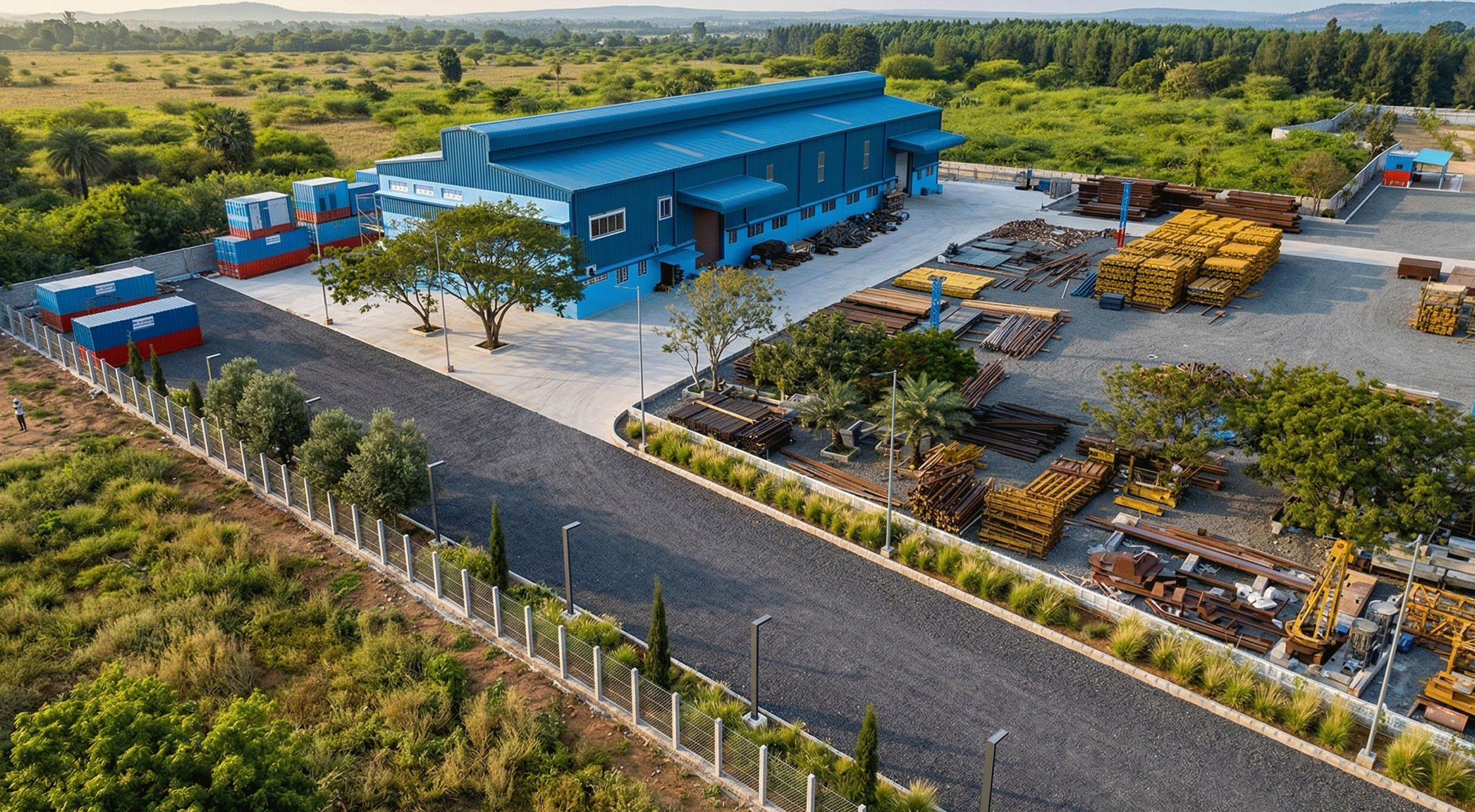 Padalam Warehouse – Foundation Layout